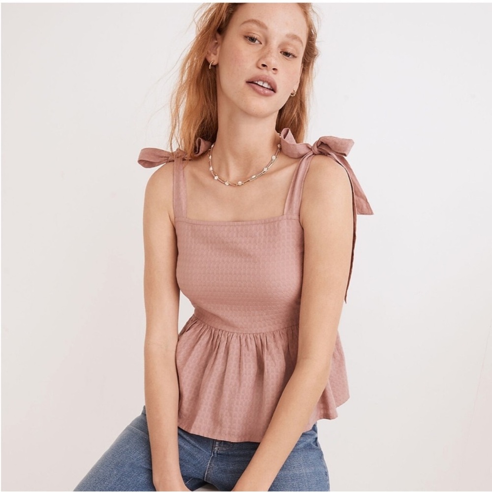 Madewell Rosalie Tie Strap Tank